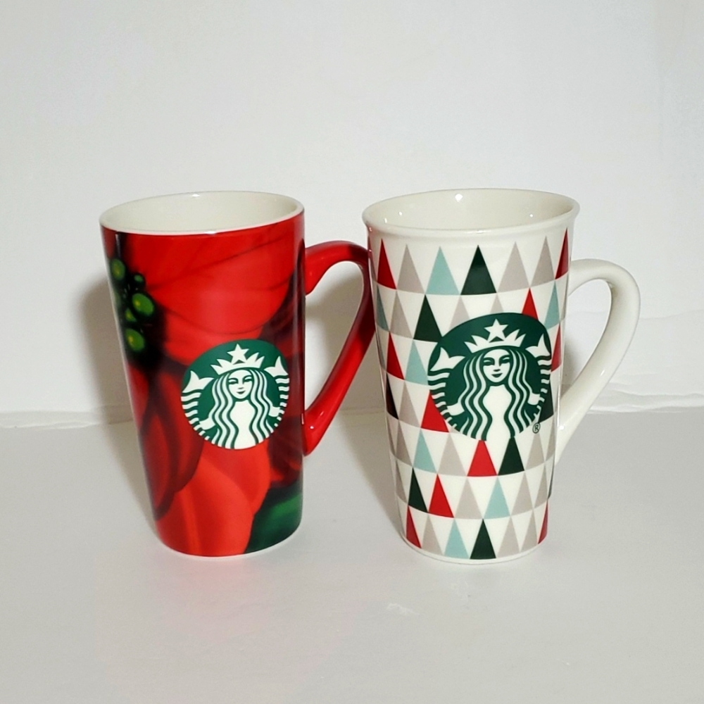 Starbucks Coffee Mug Tall set of 2